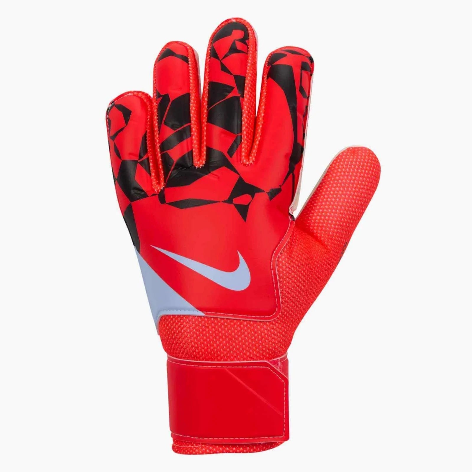 Nike Match Goalkeeper Gloves Bright Crimson-Black-Royal Tint (Single - Outer)