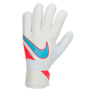 Nike Match Goalkeeper Gloves - White-Blue-Hot Punch