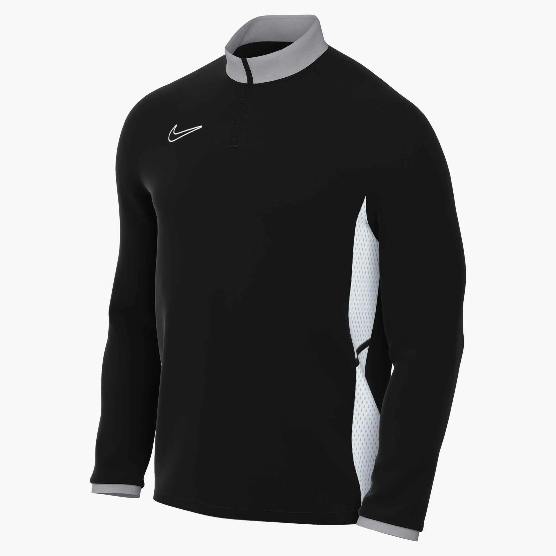 Nike Men's Academy 25 Drill Top Black/Wolf Grey (Front)