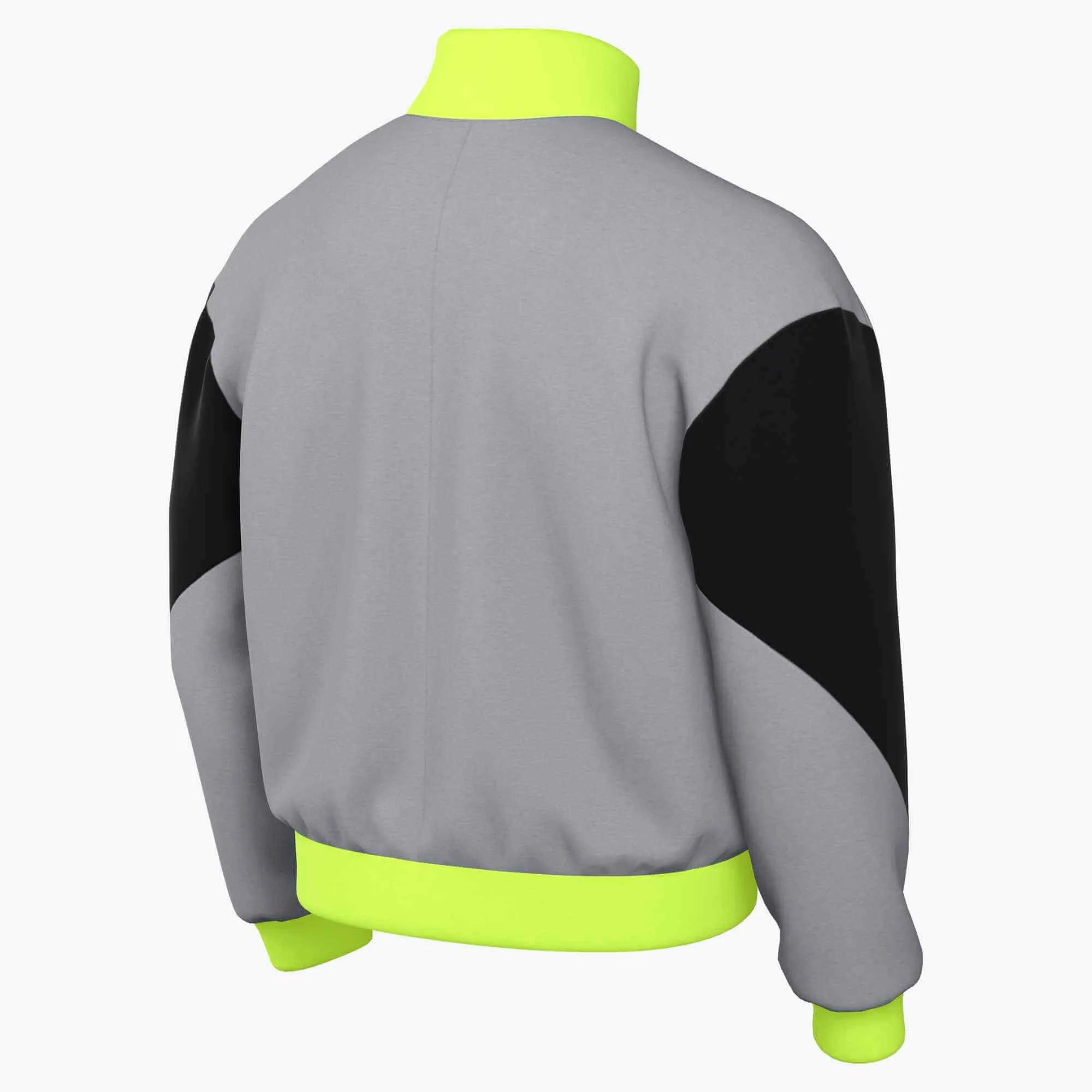 Nike Men's Academy Pro 24 Jacket Grey-Volt (Back)