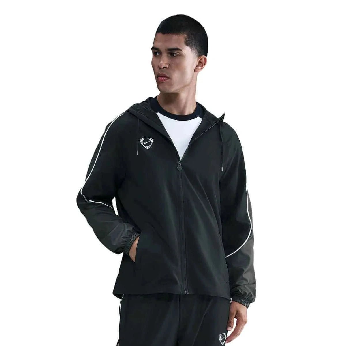 Nike Men's Academy+ Repel Woven Jacket (Model - Front)