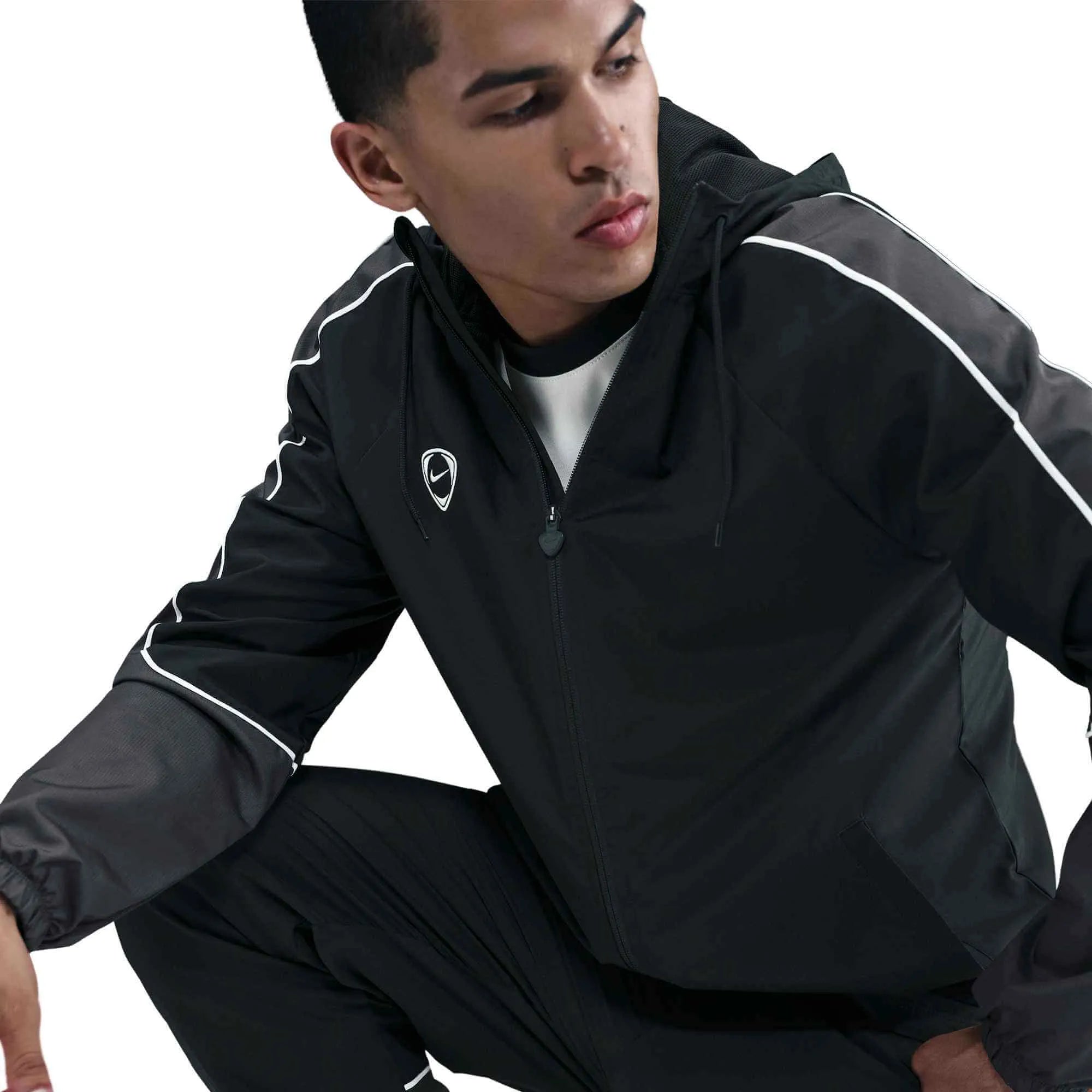 Nike Men's Academy+ Repel Woven Jacket (Side)