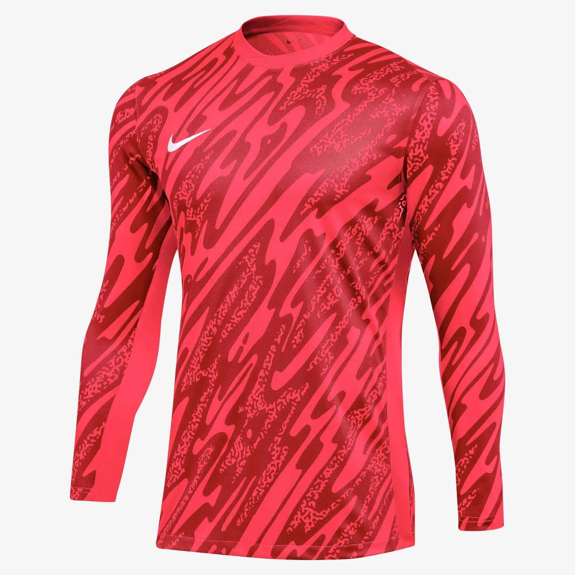 Nike Men's Gardien V LS Goalkeeper Jersey Laser Crimson-University Red (Front)