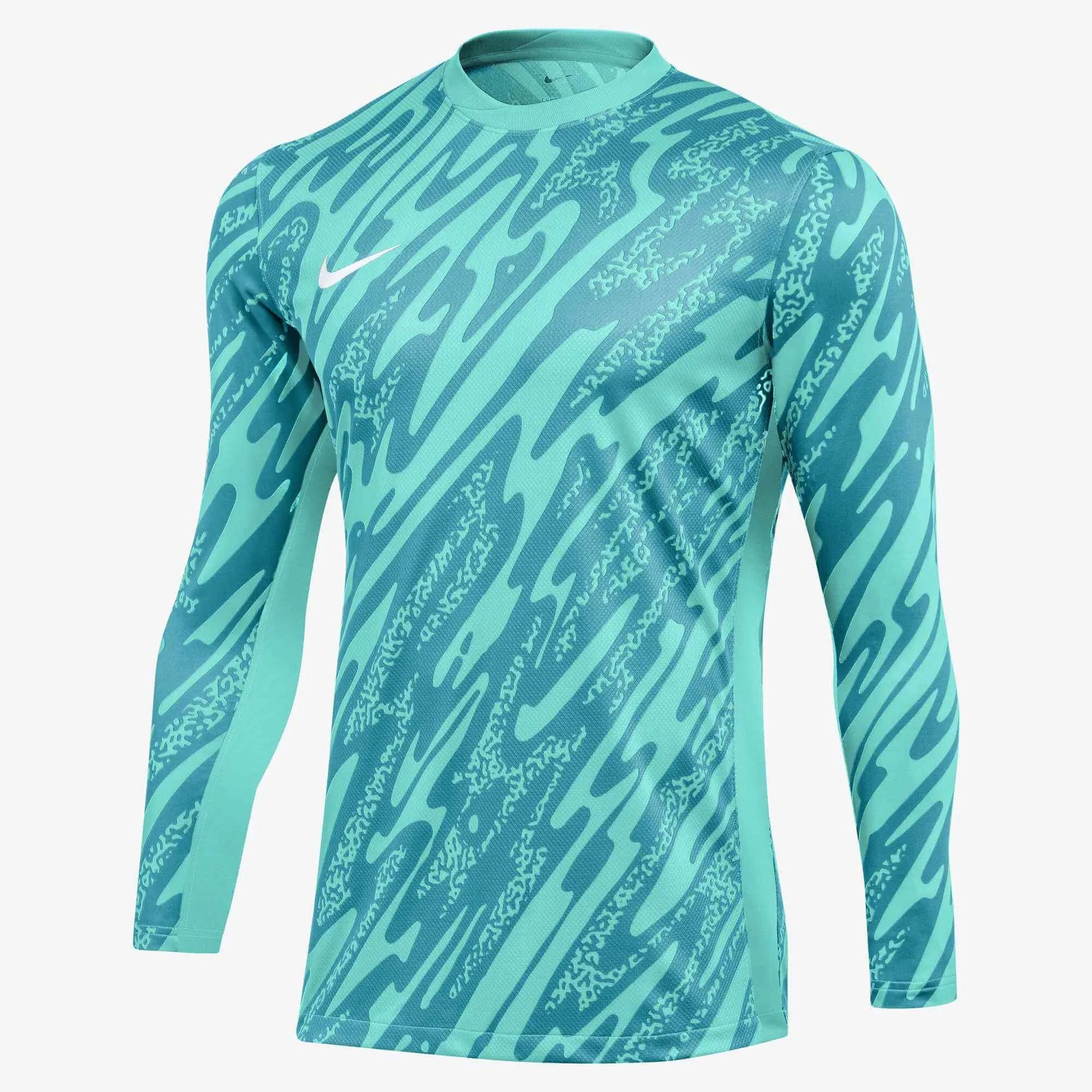 Nike Men's Gardien V LS Goalkeeper Jersey Turquoise-Teal (Front)