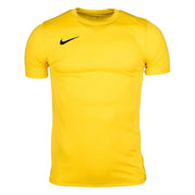 Nike Men's Park VII Short-Sleeve Soccer Jersey University Gold/Black (Front)