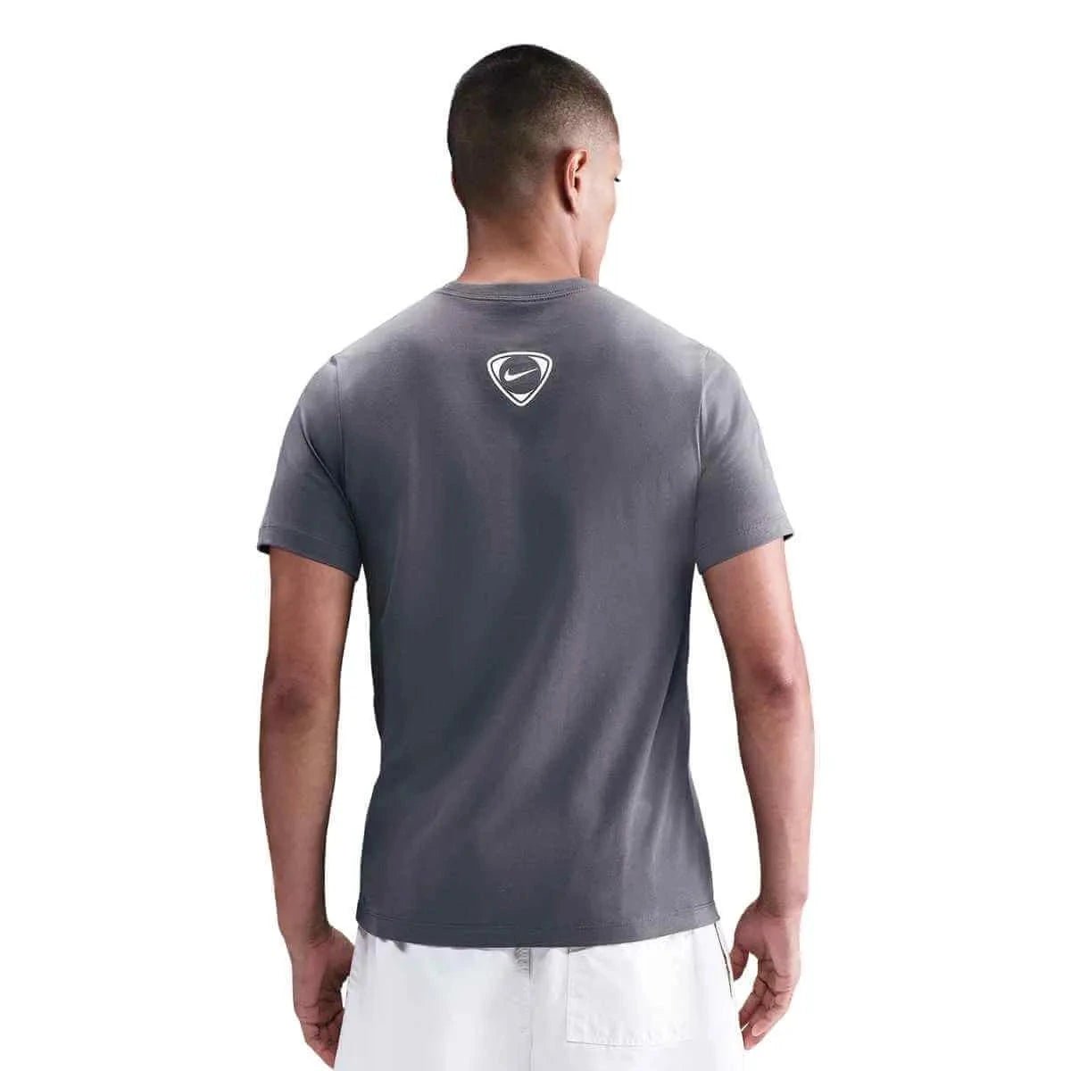 Nike Men's Total 90 Tee Grey/White (Model - Back)