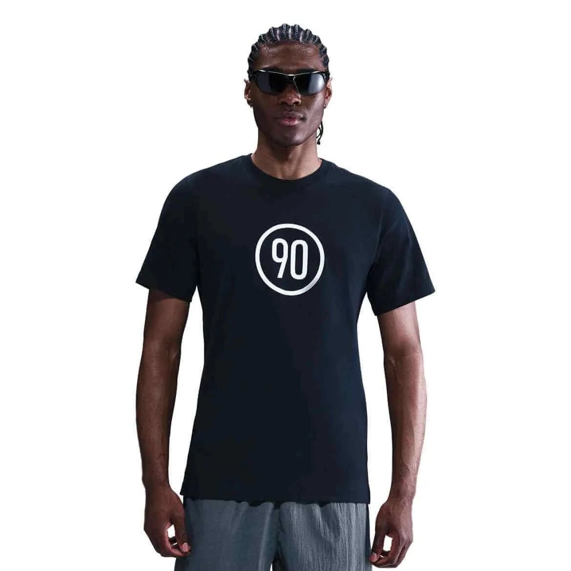 Nike Men's Total 90 Tee Black/White (Model - Front)