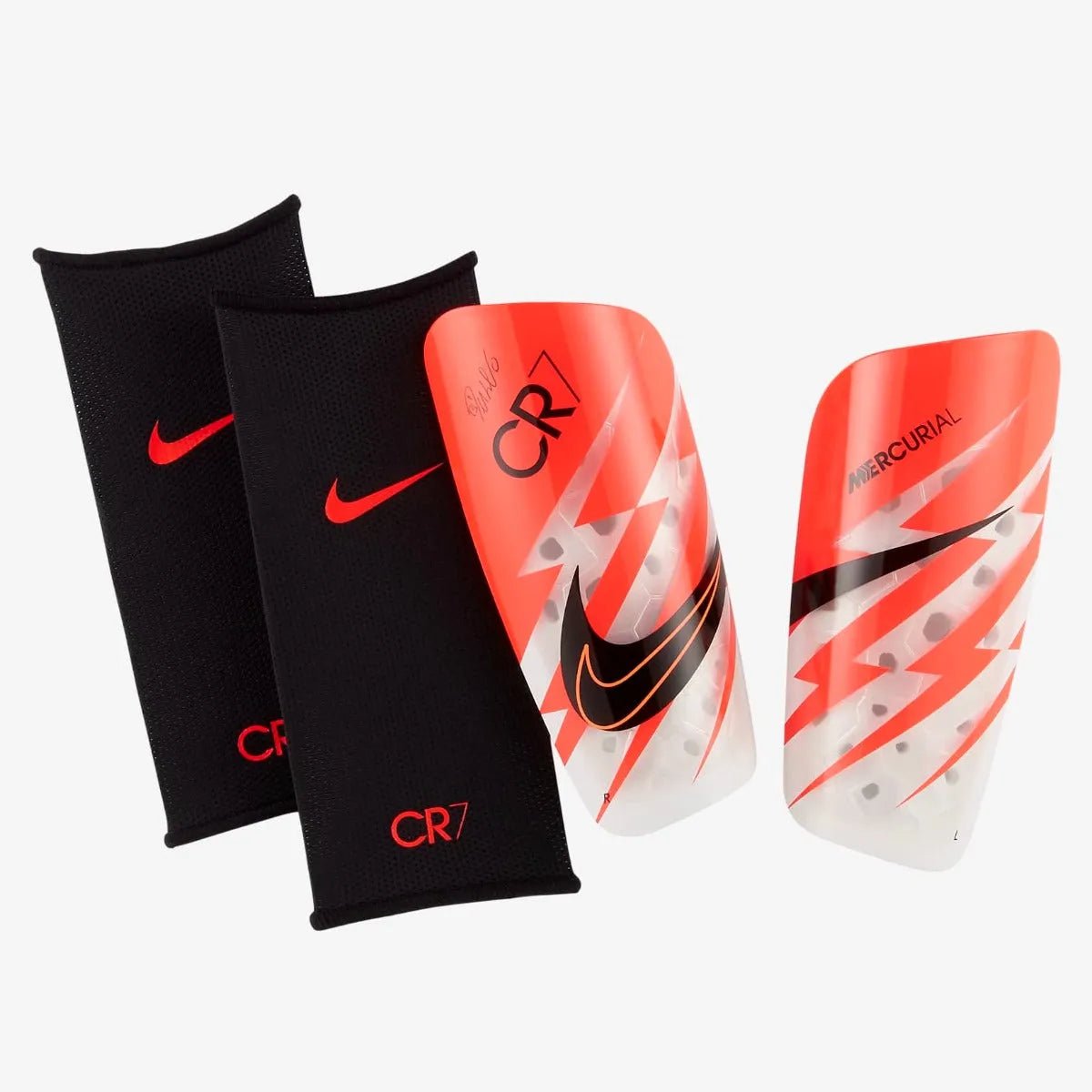 Nike Mercurial Lite CR7 Guard - White-Crimson