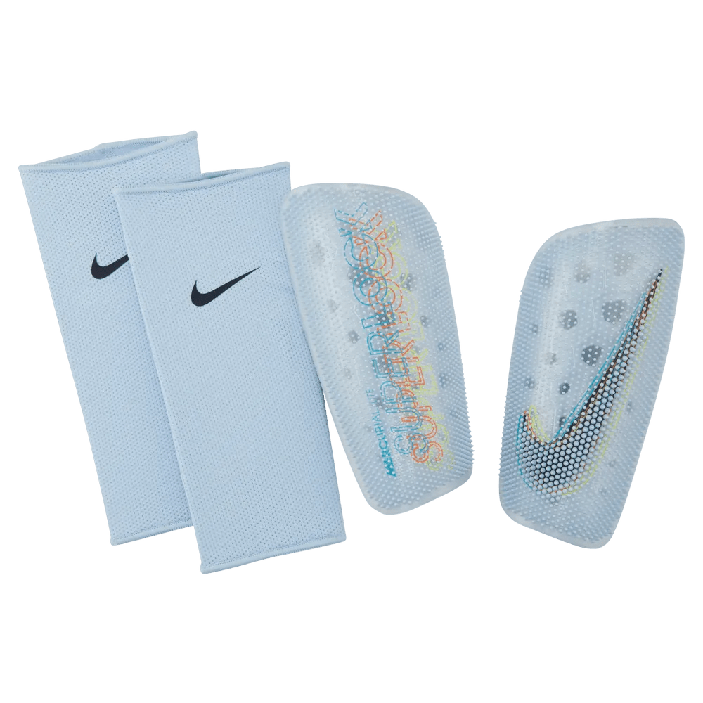Nike Mercurial Lite Superlock Shin Guard - Light Marine-Blackened Blue