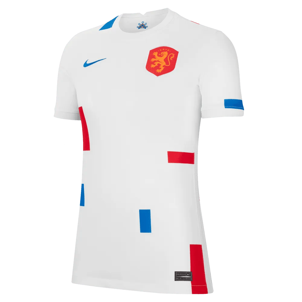 Nike Netherlands Women's EC22 Away Jersey - White-Soar (Front)