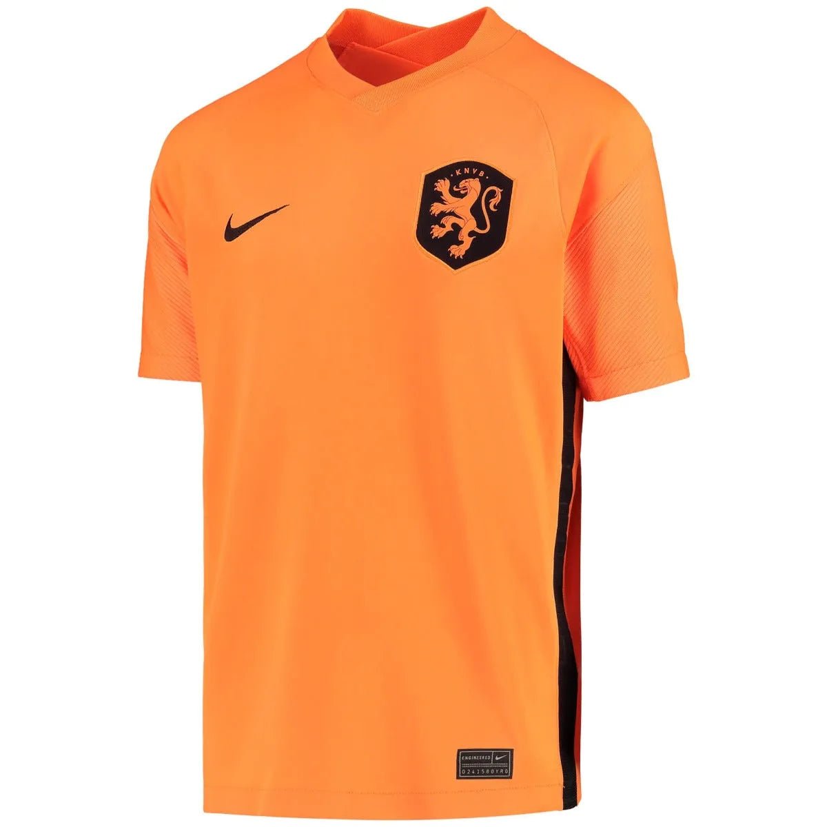 Nike Netherlands Women's EC22 Youth Home Jersey - Total Orange-Black