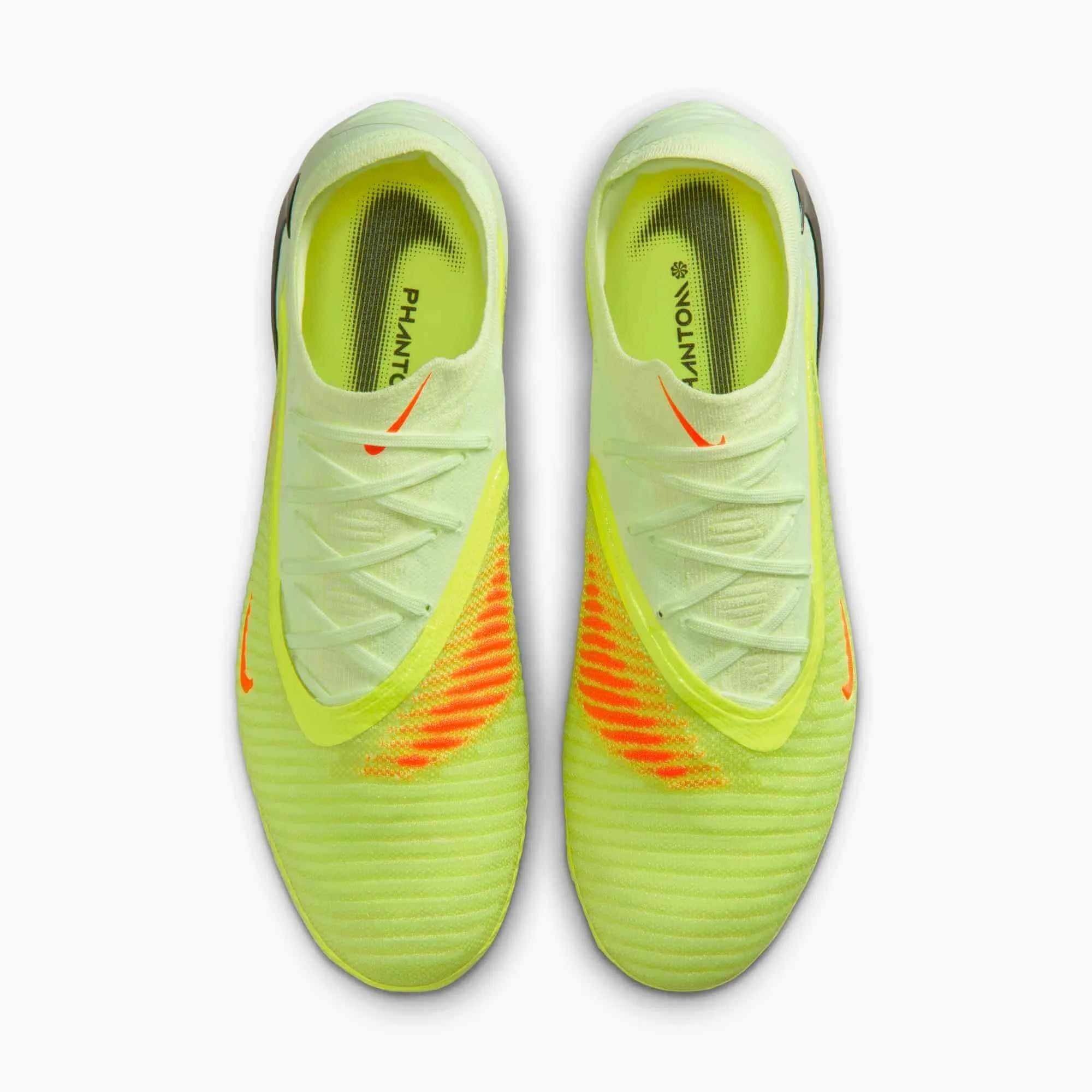 Nike Phantom 6 Low Elite Firm Ground Soccer Cleats - Max Voltage Pack (HO25) (Pair - Top)