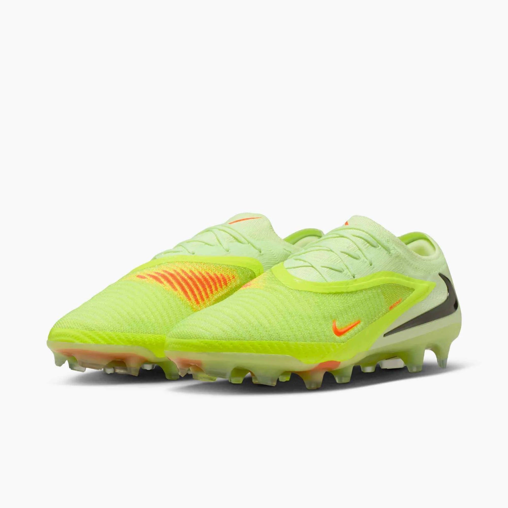 Nike Phantom 6 Low Elite Firm Ground Soccer Cleats - Max Voltage Pack (HO25) (Pair - Lateral)