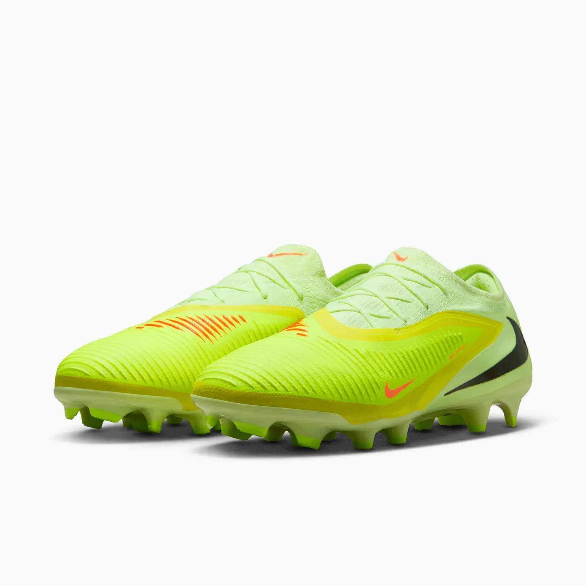 Nike Phantom 6 Low PRO Firm Ground Soccer Cleats - Max Voltage Pack (HO25) (Pair - Lateral)