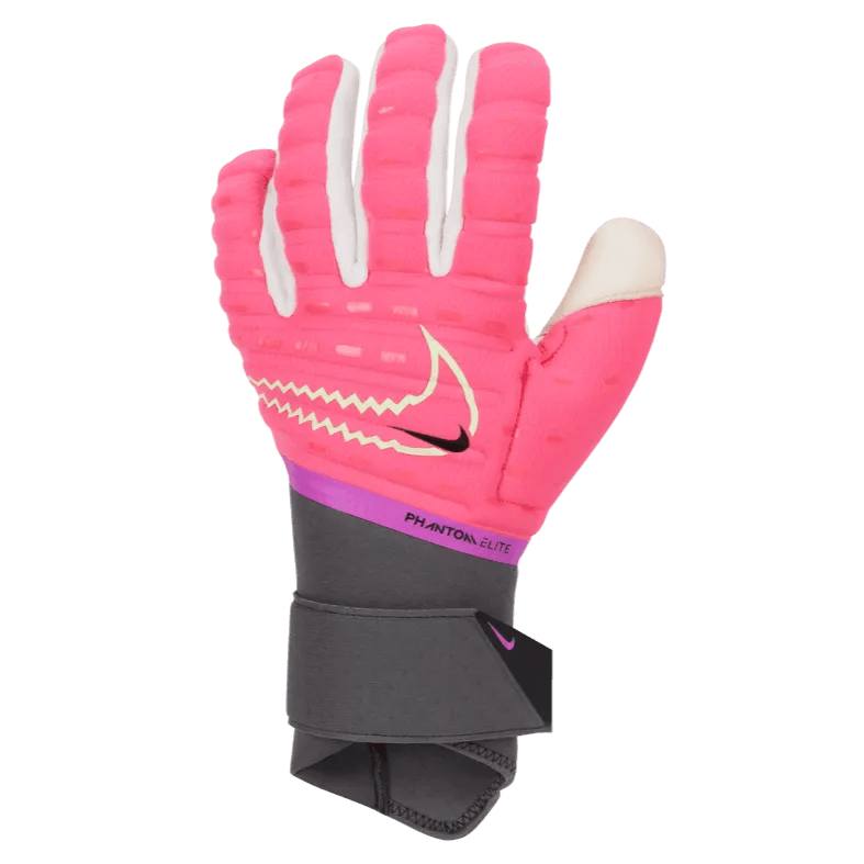 Nike Phantom Elite Goalkeeper Gloves - Hyper Pink-Iron Grey