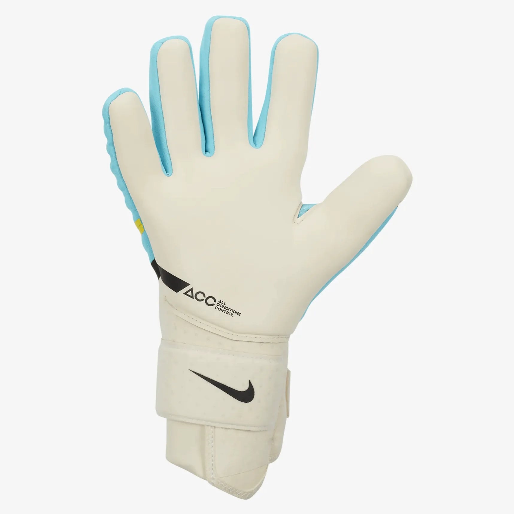 Nike Phantom Elite Goalkeeper Gloves Polarized Blue-Yellow