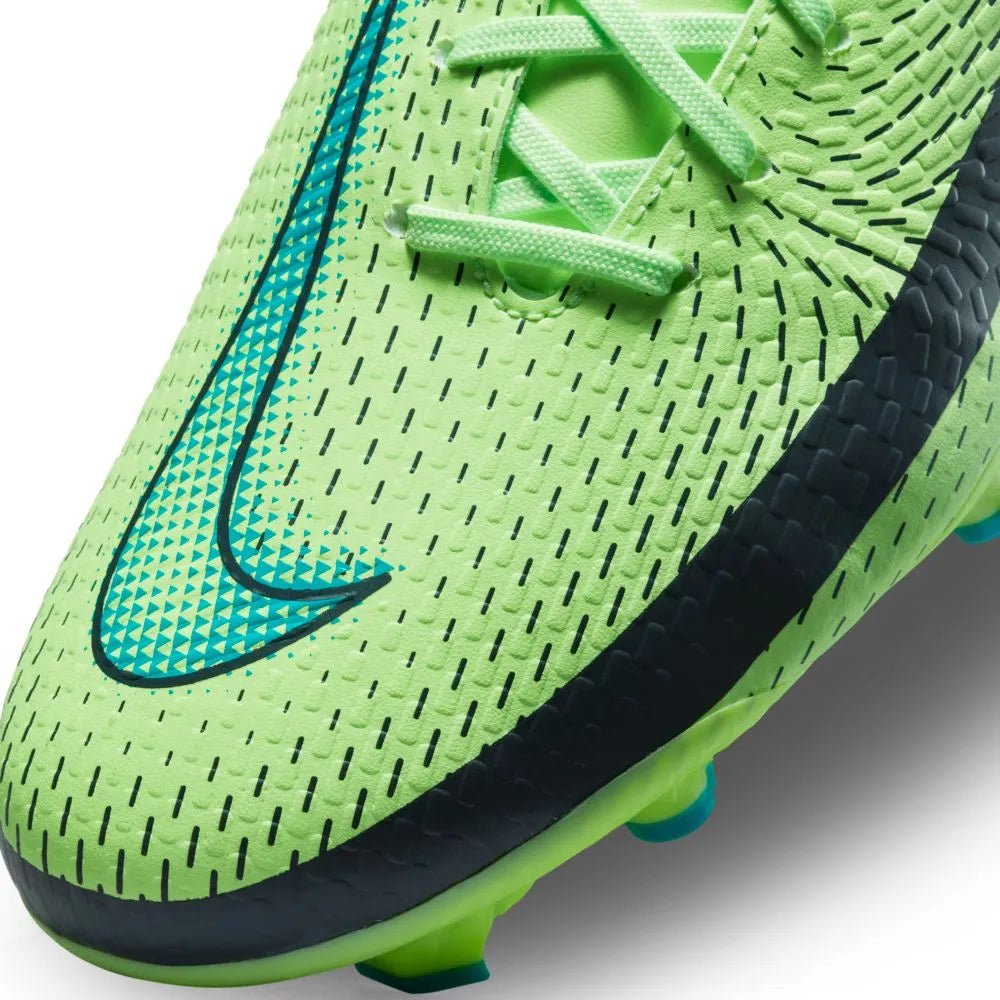 Nike Phantom GT Academy FG-MG - Lime Glow-Aquamarine Soccer Cleats