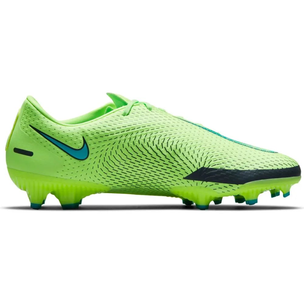Nike Phantom GT Academy FG-MG - Lime Glow-Aquamarine Soccer Cleats Nike Phantom GT Academy FG-MG - Lime Glow-Aquamarine Soccer Cleats