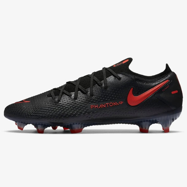 Nike Phantom GT サッカーシューズ レッド/ブラック Nike Phantom GT Elite FG - Black-Red Soccer Cleats – ProSoccer