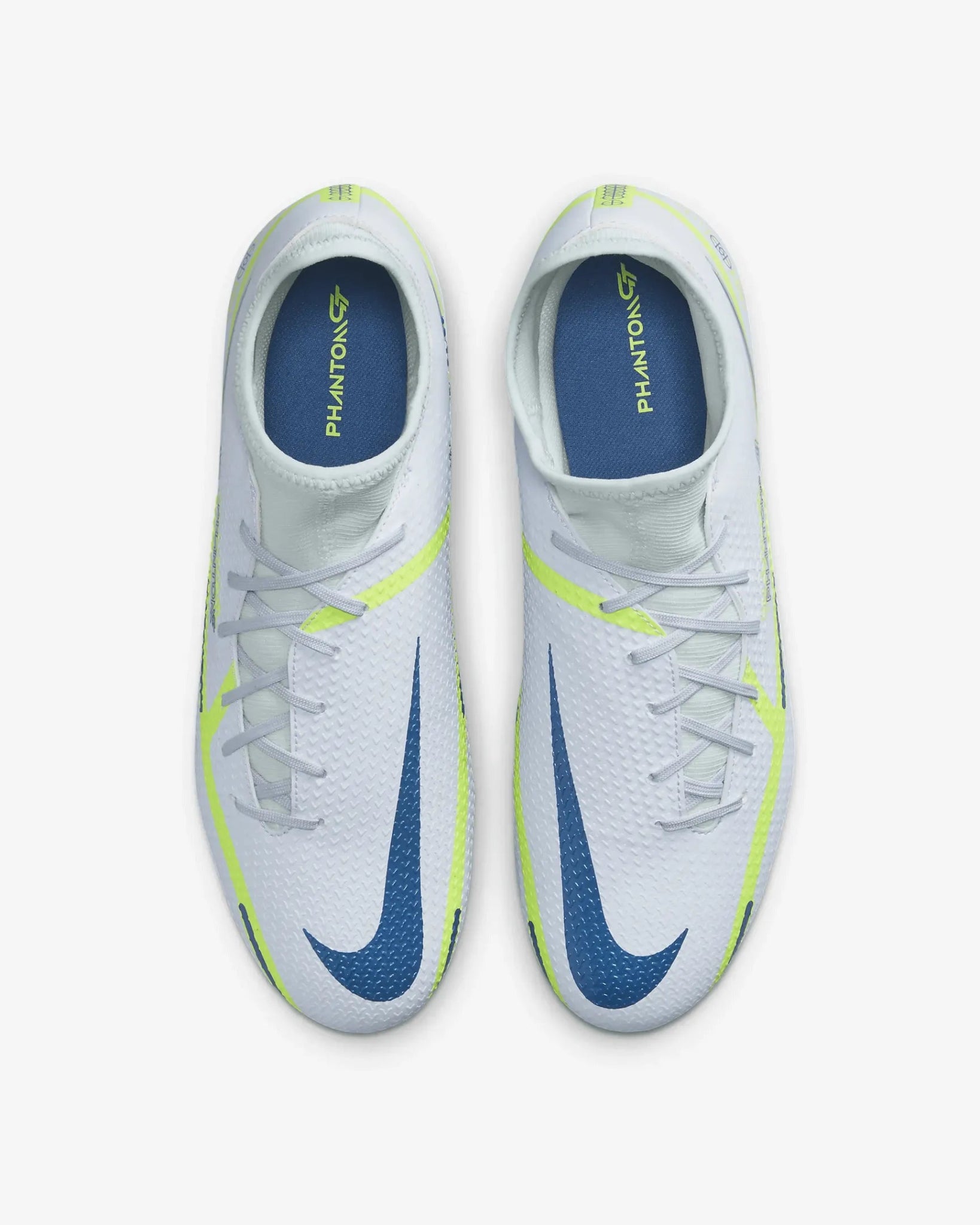 Nike Phantom GT2 Academy DF FG-MG - Grey-Blue