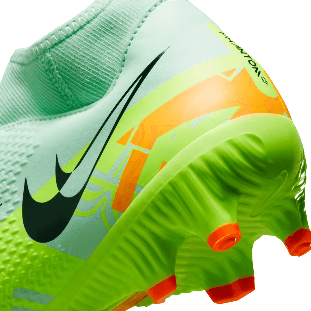 Nike Phantom GT2 Academy DF FG-MG - Mint-Blackened Blue Soccer