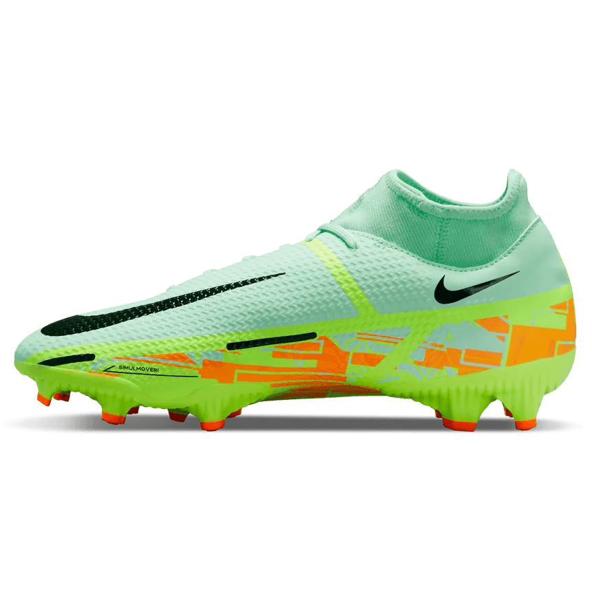 Nike Phantom GT2 Academy DF FG-MG - Mint-Blackened Blue