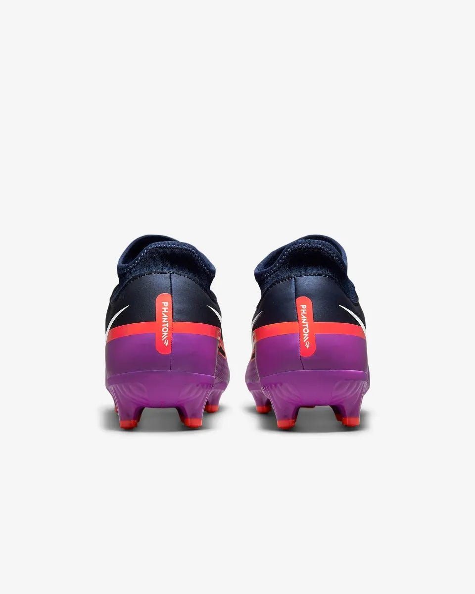 Nike Phantom GT2 Academy DF FG-MG - Navy-Purple-Crimson