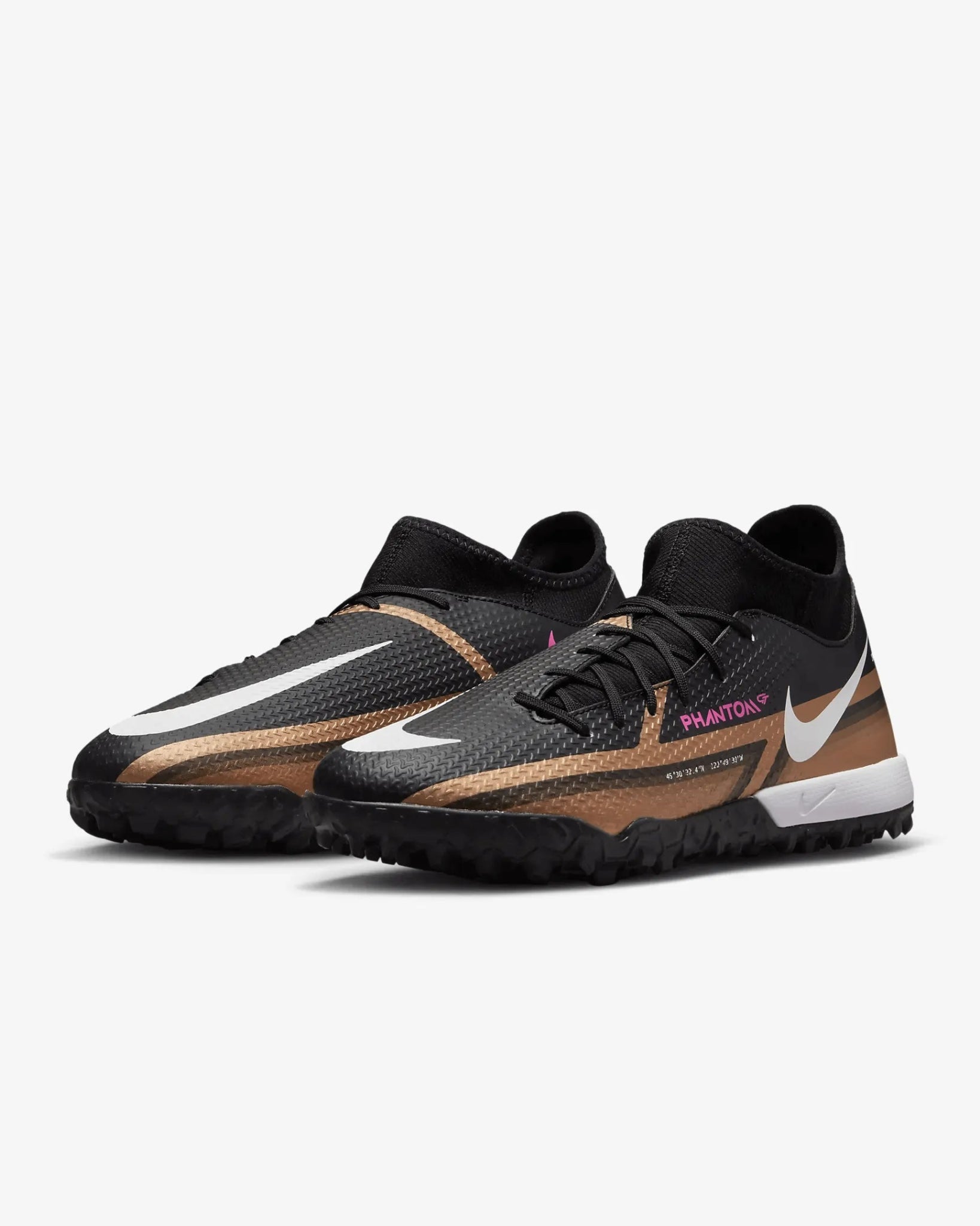 Nike Phantom GT2 Academy DF Turf - Metallic Copper