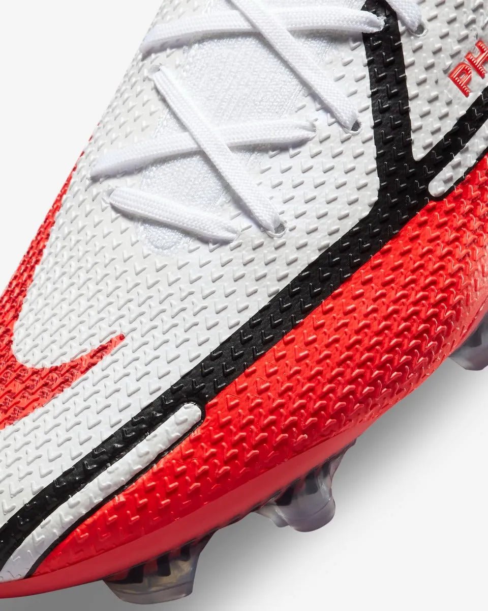 Nike Phantom Gt2 Elite FG - White-Crimson-Black (Detail 2)