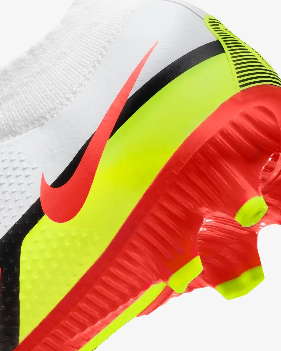 Nike Phantom GT2 PRO DF FG - White-Volt-Crimson