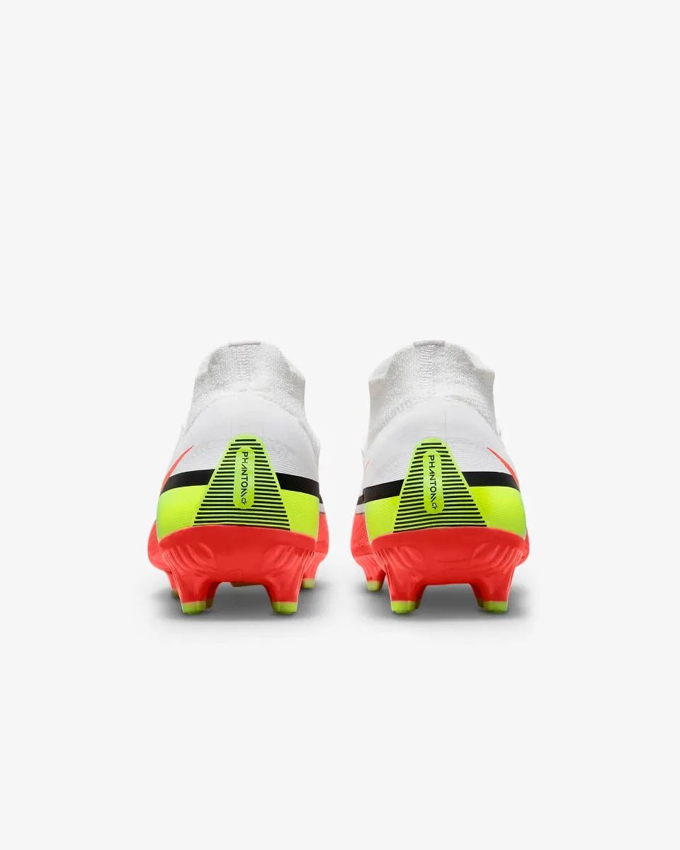 Nike Phantom GT2 PRO DF FG - White-Volt-Crimson