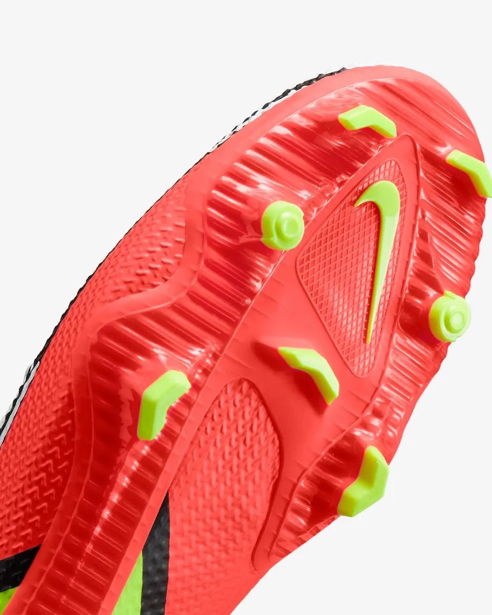 Nike Phantom GT2 PRO DF FG - White-Volt-Crimson