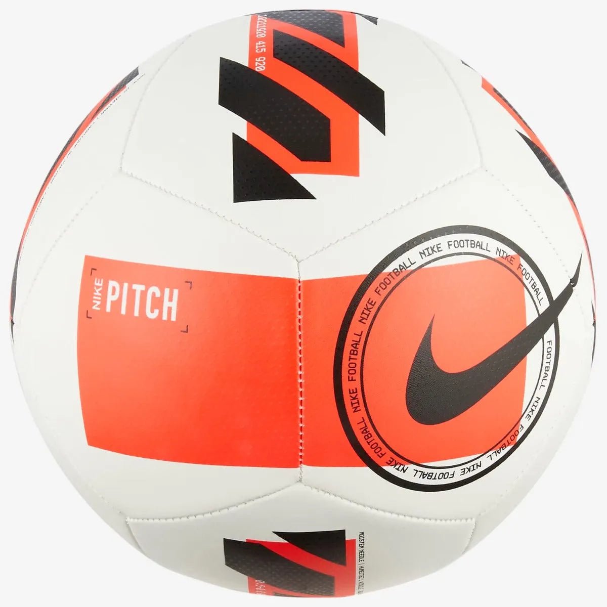 Nike Pitch Training Ball - White-Bright Crimson-Black