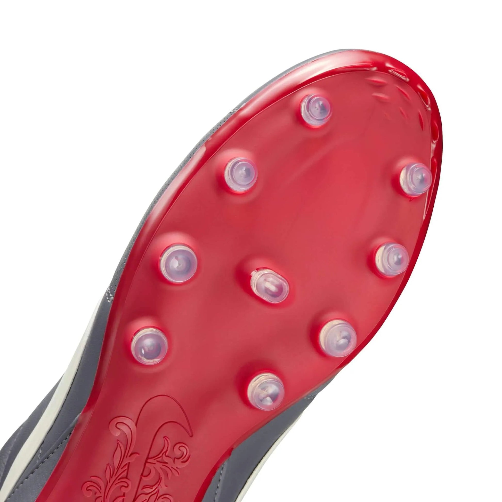 Nike Premier III Firm Ground Soccer Cleats Light Graphite/Varsity Red/Metallic Summit White (Detail 1)