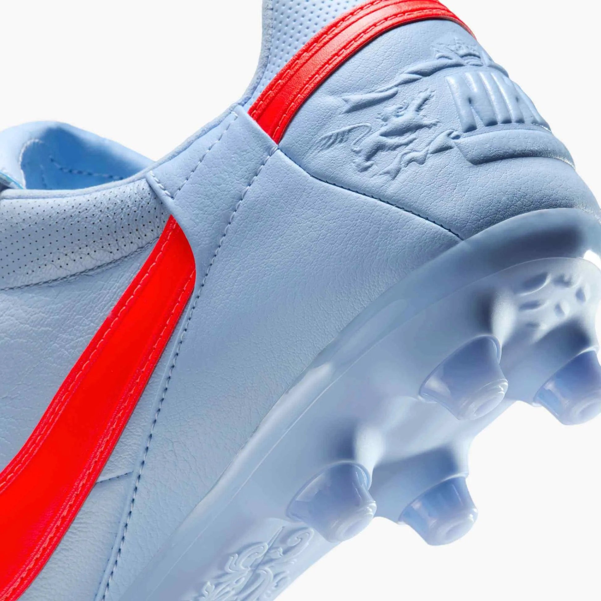 Nike Premier III Firm Ground Soccer Cleats Royal Tint/Bright Crimson (Detail 2)