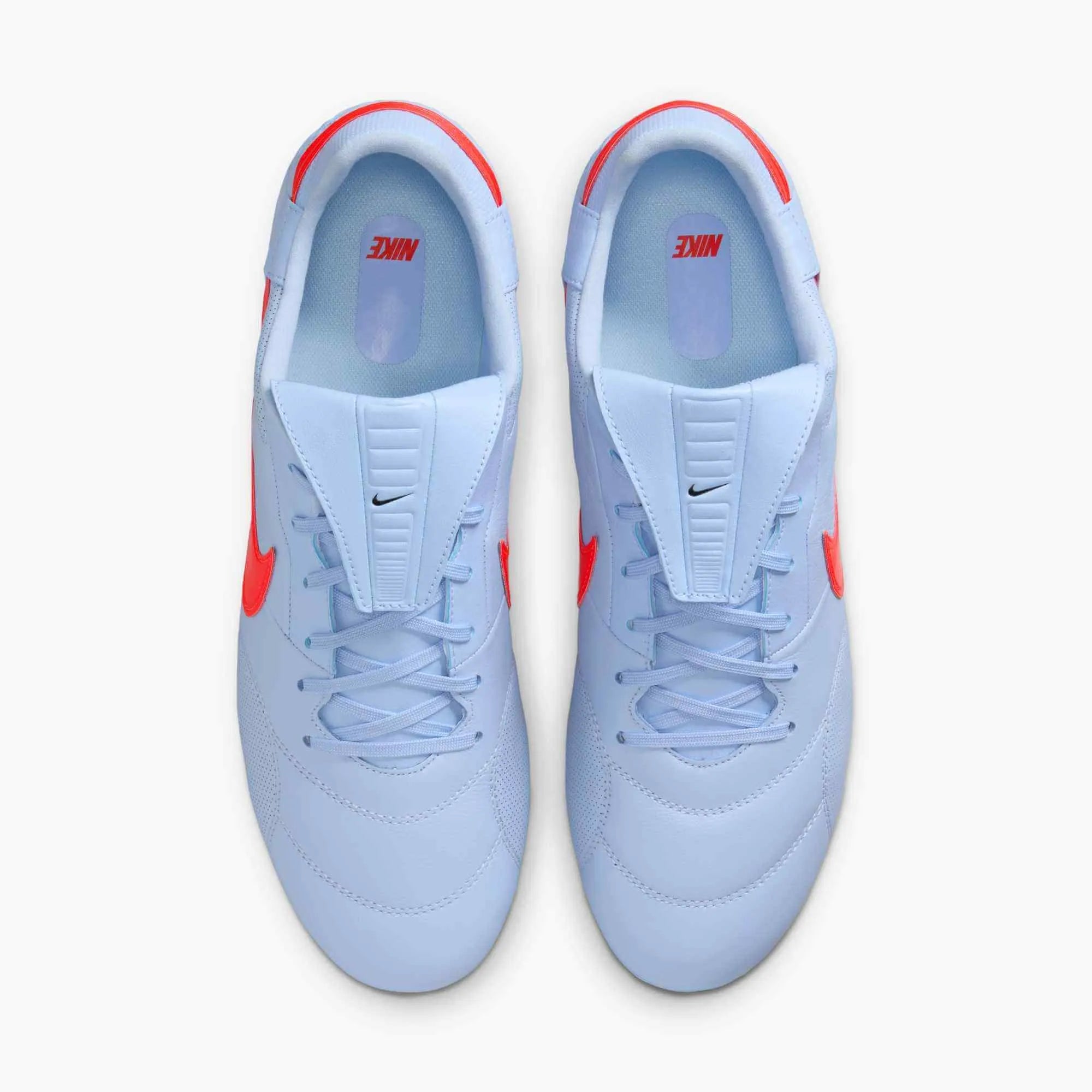 Nike Premier III Firm Ground Soccer Cleats Royal Tint/Bright Crimson (Pair - Top)