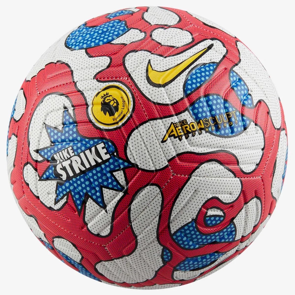 Nike Premier League Strike Ball - White-Crimson