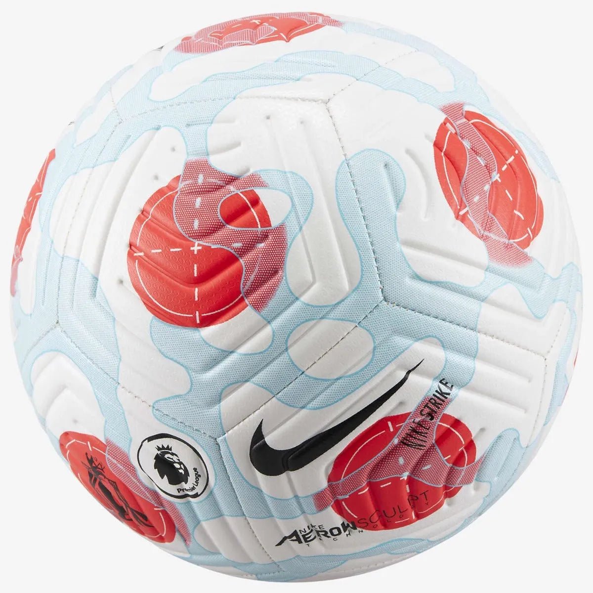 Nike SP22 Premier League Strike Third Ball - White-Blue-Crimson
