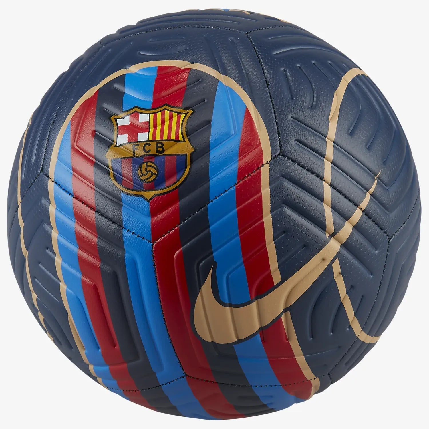 Nike SU22 Barcelona Strike Ball - Navy-Red-Sesame