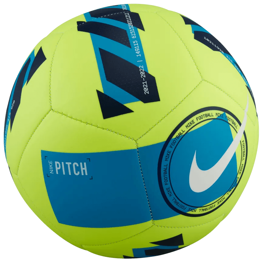 Nike SU22 Pitch Training Ball - Volt-Laser Blue