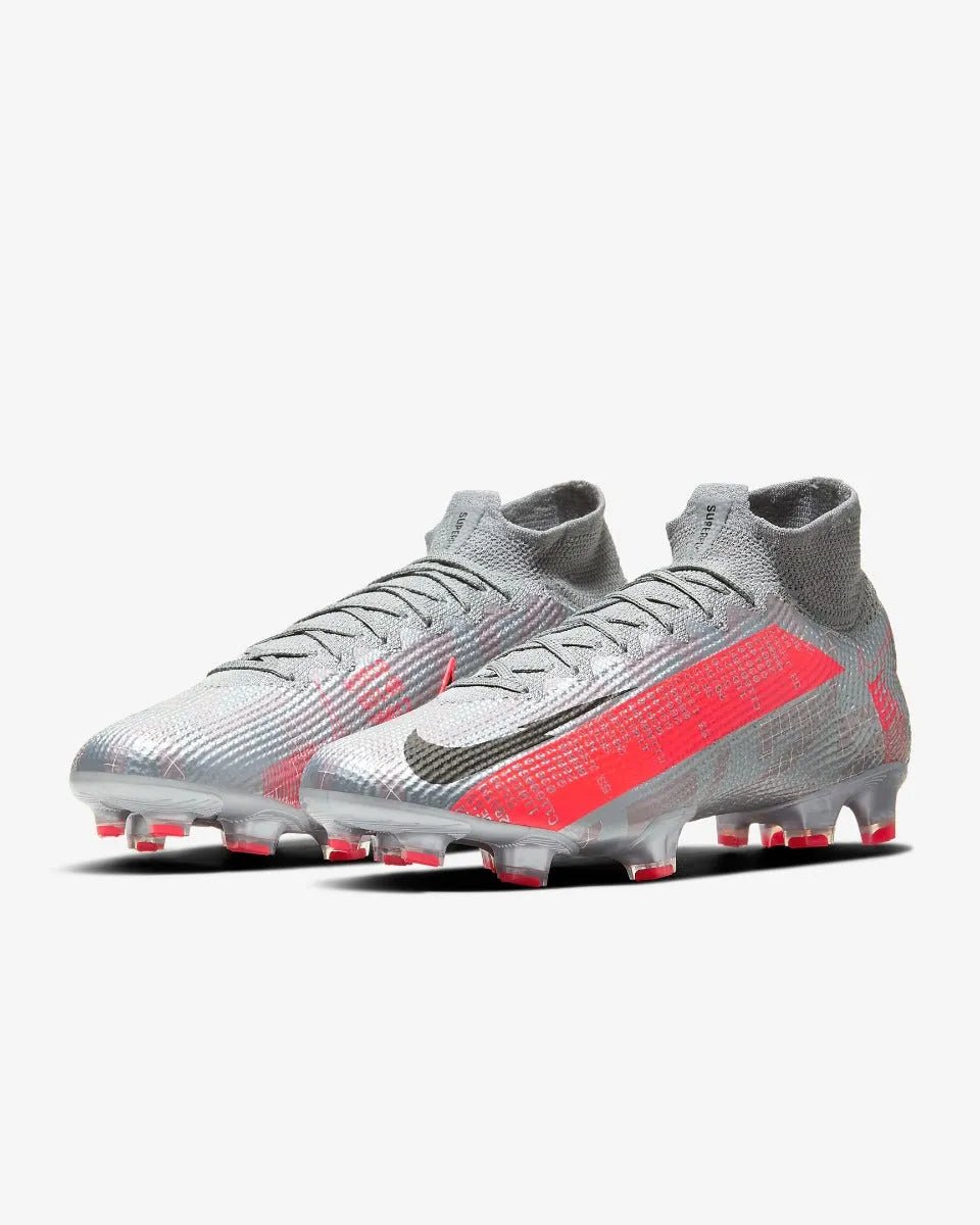Nike Superfly 7 Elite FG - Grey-Red