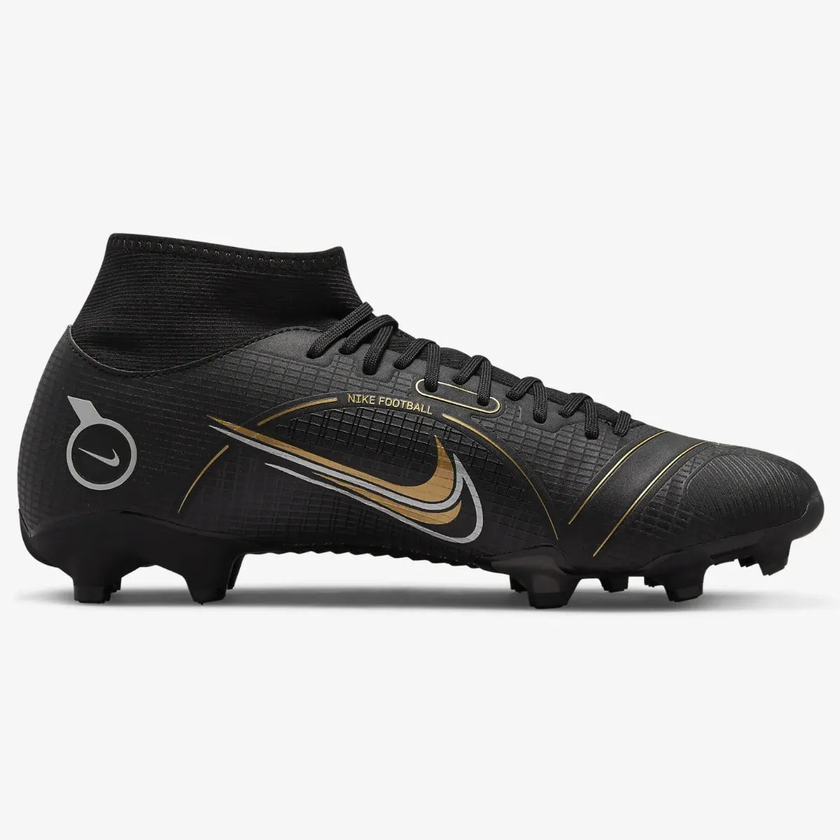 Nike Superfly 8 Academy FG-MG - Black-Gold-Silver