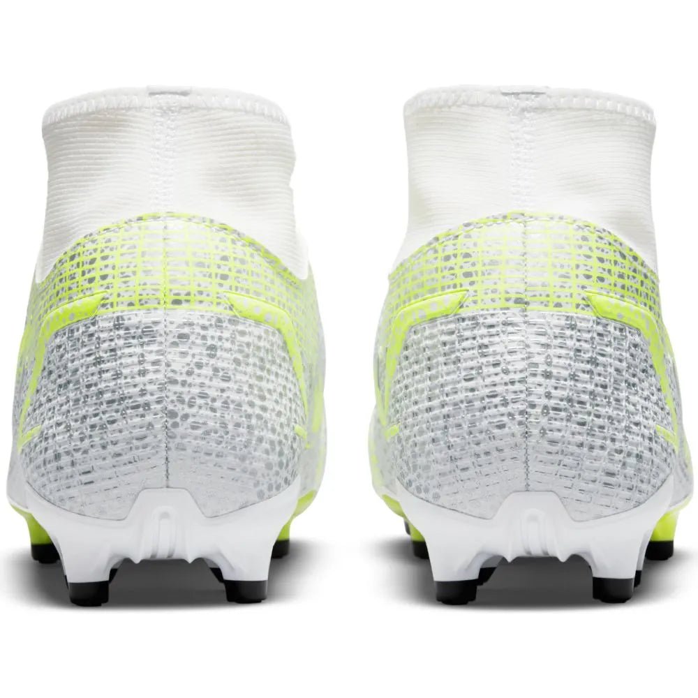 Nike Superfly 8 Academy FG-MG - White-Grey-Volt