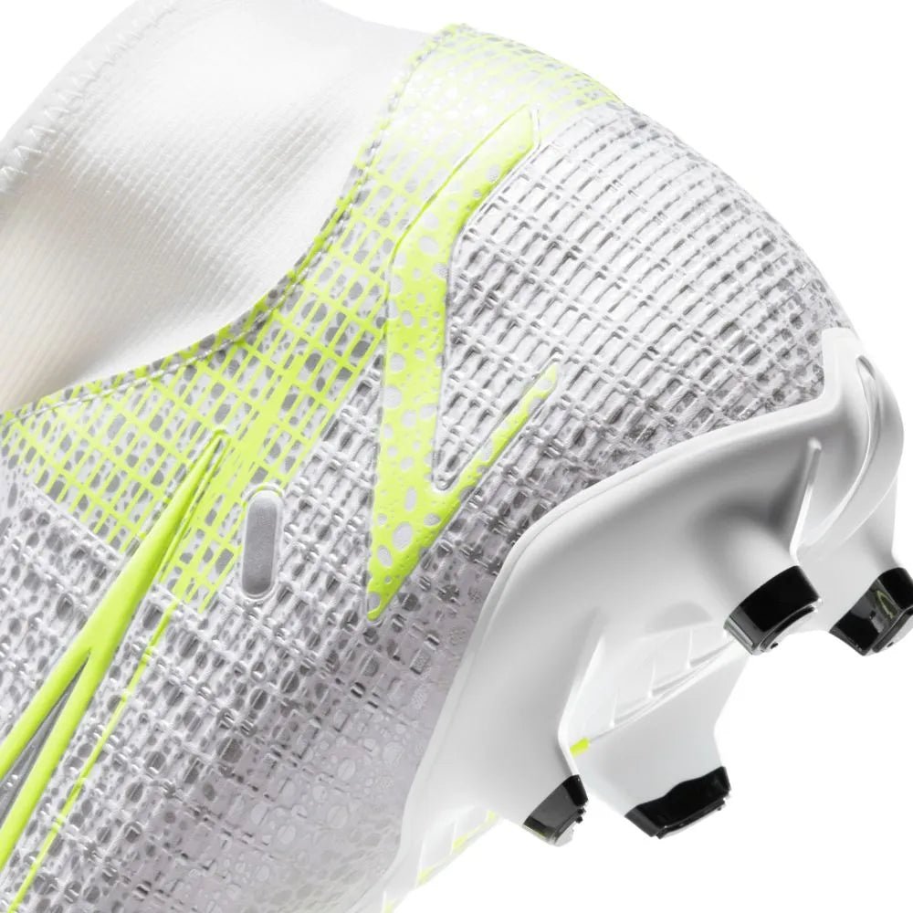 Nike Superfly 8 Academy FG-MG - White-Grey-Volt