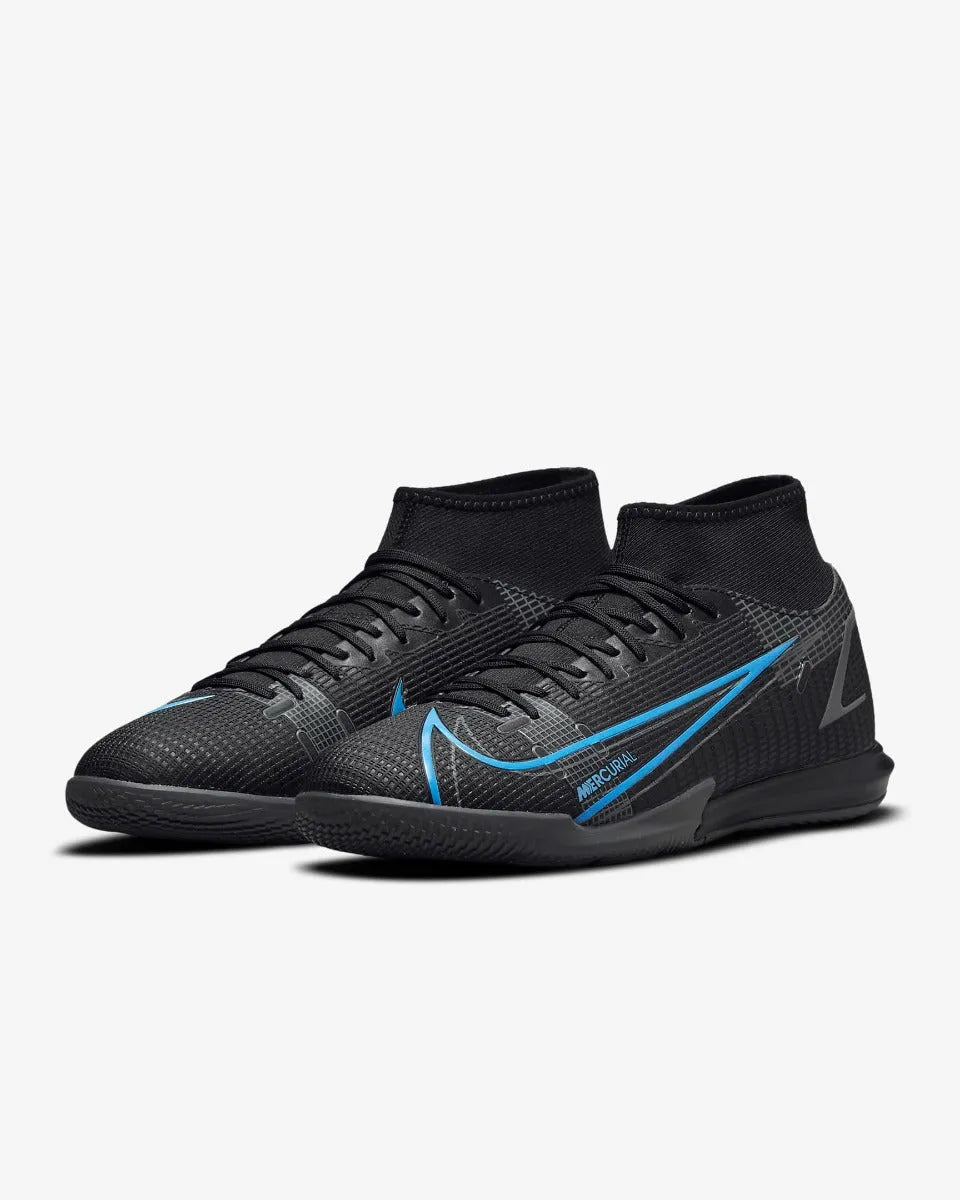 Nike Superfly 8 Academy IC - Black-Blue