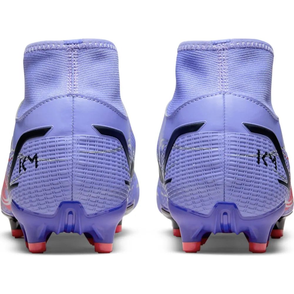 Nike Superfly 8 Academy KM FG-MG - Light Thistle-Bright Crimson