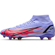 Nike Superfly 8 Academy KM FG-MG - Light Thistle-Bright Crimson