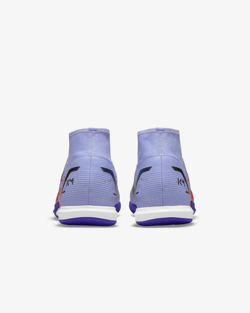Nike Superfly 8 Academy KM IC - Light Thistle-Bright Crimson