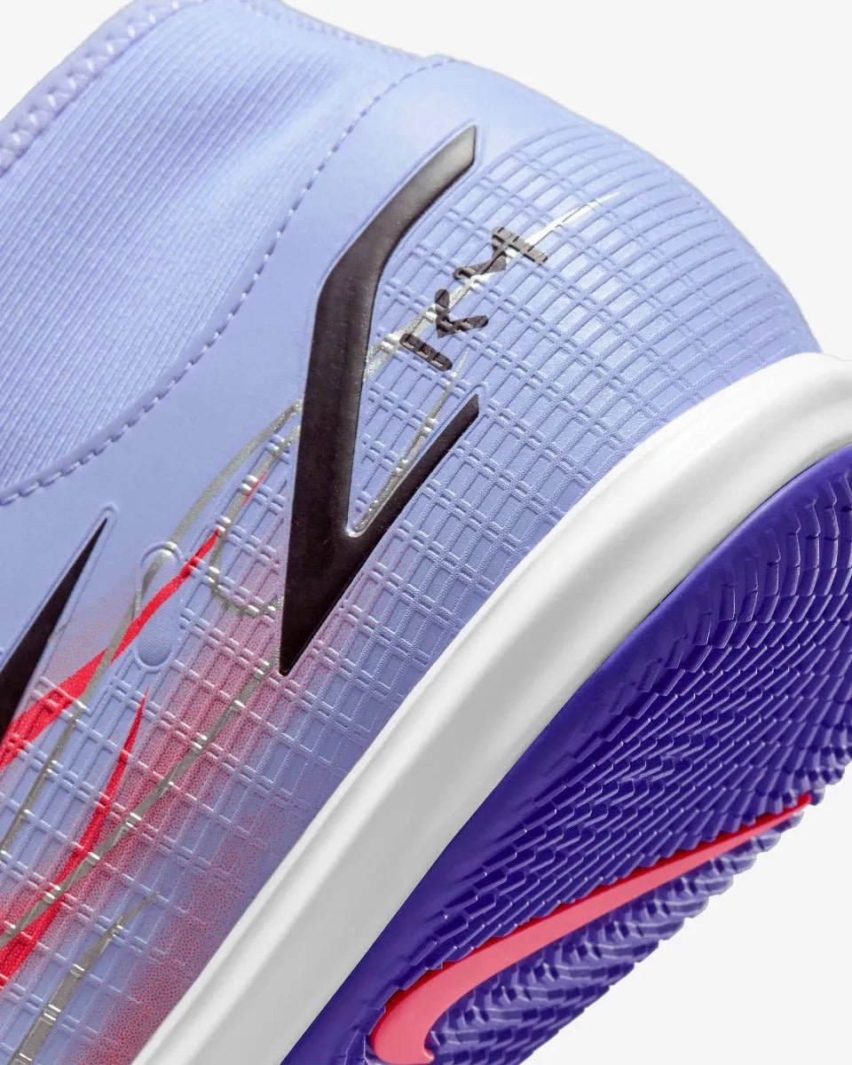 Nike Superfly 8 Academy KM IC - Light Thistle-Bright Crimson