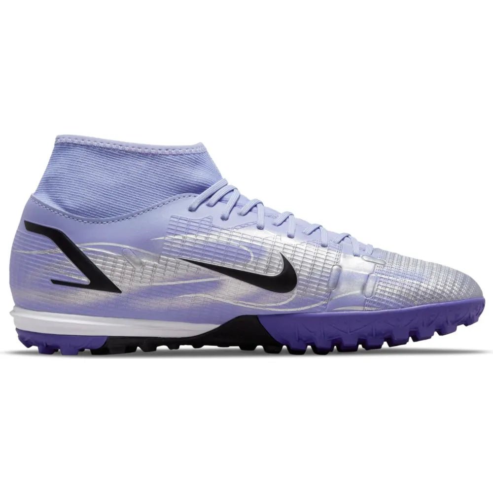 Nike Superfly 8 Academy KM TF - Light Thistle-Bright Crimson